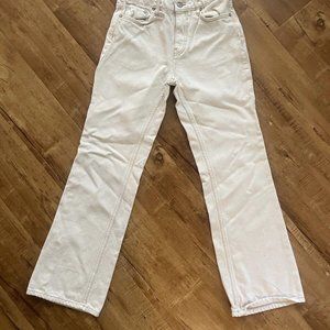 We the Free Women's Size 27 Ivory jeans pants bottoms